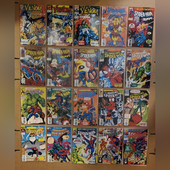 Marvel Other - HUGE SPIDER-MAN & Venom MARVEL COMIC BOOK MIXED COLLECTION LOT OF Comicbooks